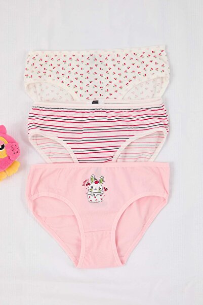 TRENDYOLKIDS Powder-Ecru-Multicolor 3-Pack