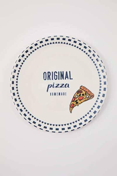 TRENDYOLMİLLA HOME Patterned Porcelain Pizza Plate Tphaw25Tbk00004