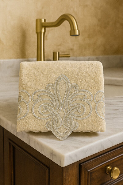 Çeyiz Bahçesi Весільний комплект Zerda Кадифений рушник