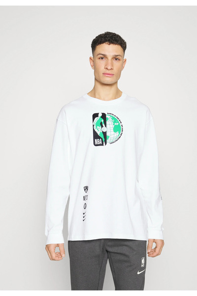 Nike Ανδρικό λευκό μπλουζάκι NBA M CTS M2Z MAX90