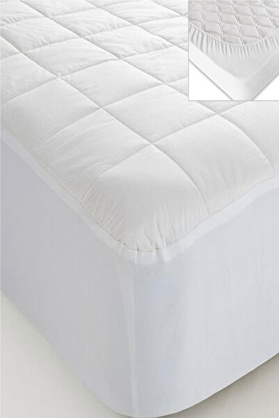 Evony Fitted Quilted 160x200 Cm Double Bed Protective Sheet