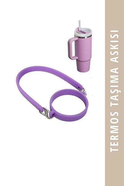 Mamastuff Silikon Termos Taşıma Askısı - Mor