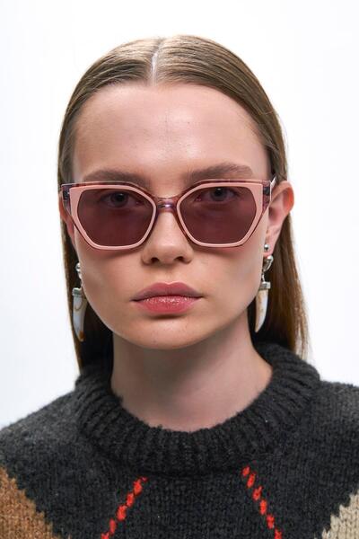 Bilge Karga Jadon Multicolor Red Sunglasses