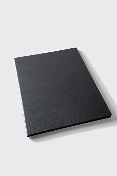 Milim Matbaa حاوية شهادة سوداء مقاس A5