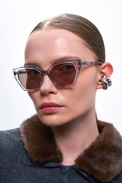 Bilge Karga Jadon Clear Brown Güneş Gözlüğü