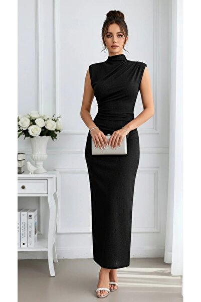 GLAM AURA Kadın Gala Simli, Fermuarlı, Zarif, parıltılı, abiye,mezuniyet ,dav...