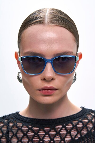 Bilge Karga Coleman Blue Black Gradient Sunglasses