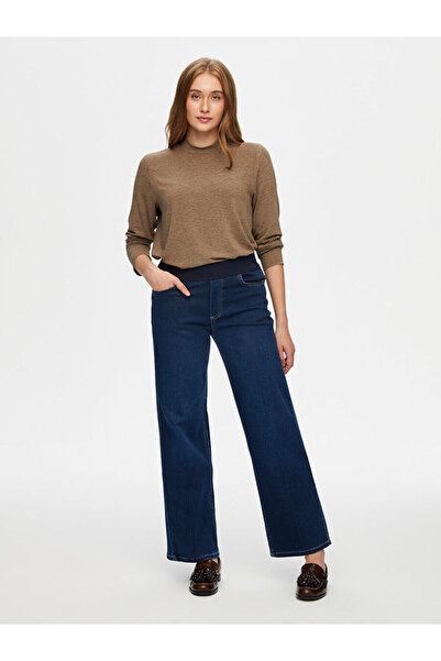 Faik Sönmez Elastic Waist Wide Leg Trousers