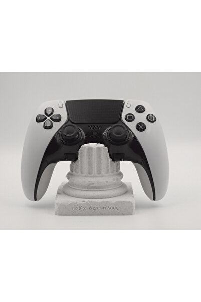 Bostan Design PS5 DualSense Uyumlu Antik Yunan Sütun Tasarım Gamepad Standı T...