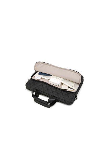 Kinmac Laptop Bag, Kinmac, Black Embroidery, 14 inch