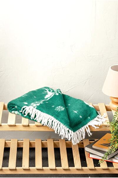 FH finehome Christmas Reindeer In The Forest TV Battaniyesi 130x170