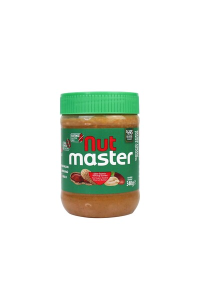 Nut Master Şeker Ilavesiz Yer Fıstığı Ezmesi %95 340 gr