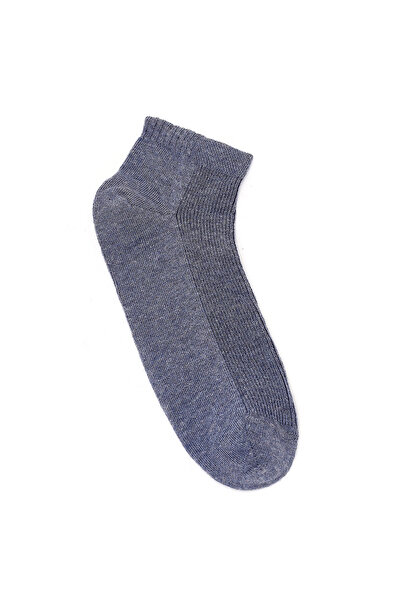 Derimod Men's Blue Cotton Short Socks 000A2C35086F