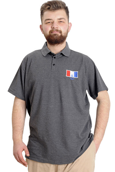 ModeXL Чоловіча футболка-поло - великий розмір, Mode XL, Absolute Destiny 23335 Антамеланж