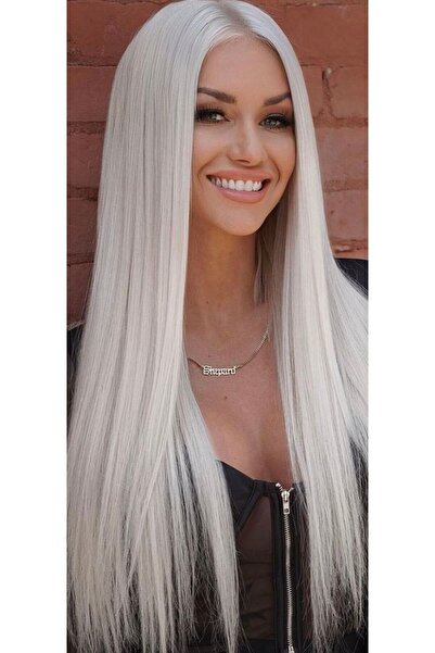REMY HAİR PLATİN DÜZ – 65cm 190 gr. FİBER SENTETİK Çıt Çıt – Renk No:60A