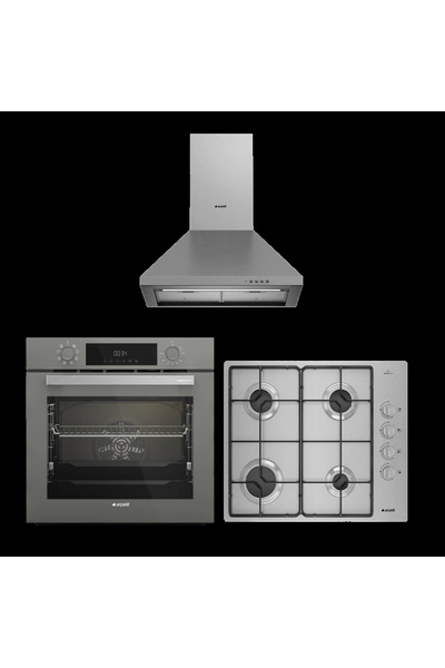 Arçelik Yeni Inox Ankastre Set