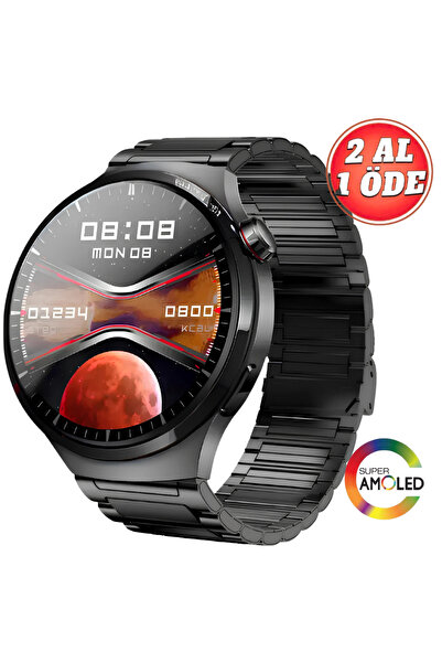 LEERFEI Watch Hw10 Pro Akıllı Saat (3 Kordonlu Set)