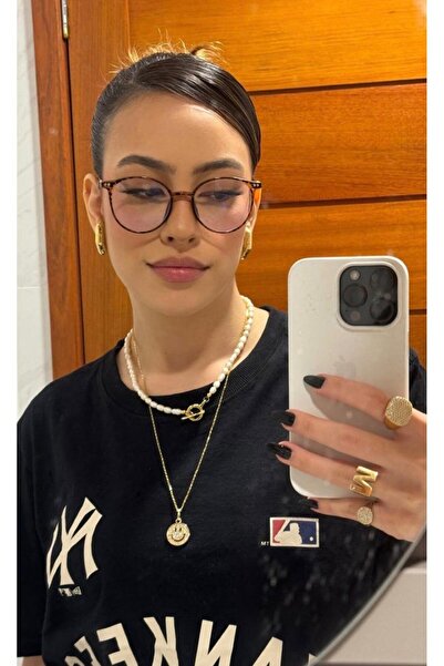 funeyes نظارات جيانا ليوبارد للجنسين للنساء والرجال ذات حماية من الضوء الأزرق وحاجب للضوء الأزرق