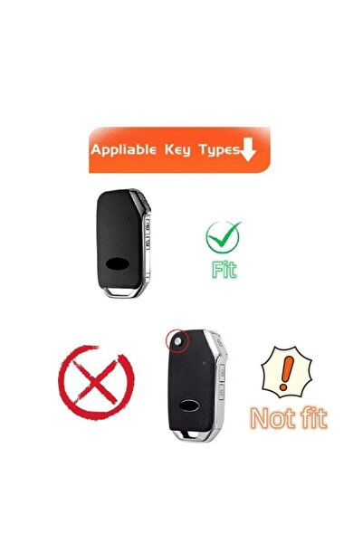 OEM Smart Key Case Kia Sportage R GT Stinger Sorento Ceed Cerato Forte Niro Soul Telluride Rio