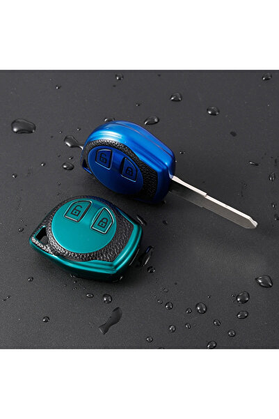 OEM Key Case for Suzuki SX4 Swift Liana Vitara Jimny Alto Ignis - Green