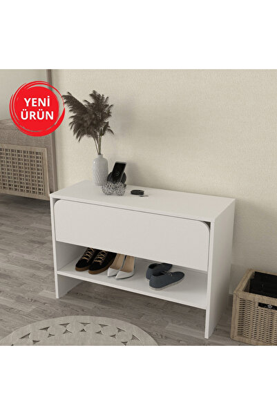 Dekorister Clementine Ayakkabılık Beyaz