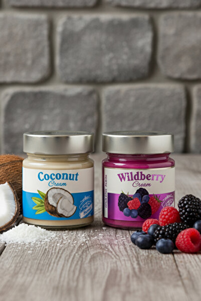 Frapella Hindistan Cevizi Kreması ve Orman Meyvesi Kreması 2 Adet 220 Gr.