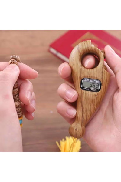 Primo Plus Generic Digital Tasbih Talley Counter Beige