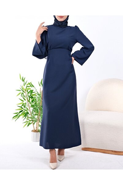 Modamorfo Hakim galléros derékruha - sötétkék