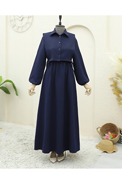 Modamorfo Set šatů s detailem košile nahoře