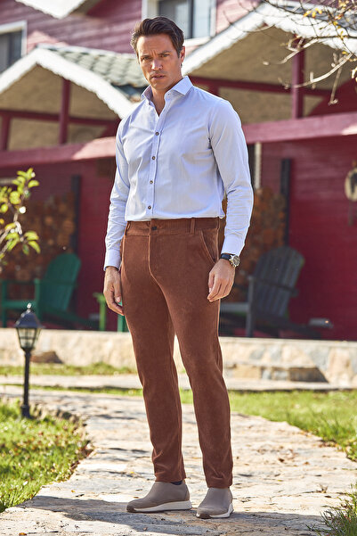 SMILE Kobe Tile Cotton Velvet Pants