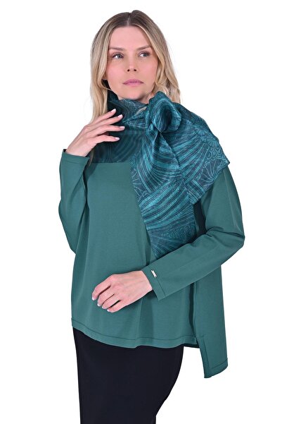 Invee Фійонка Трико Туніка YEŞİL