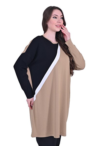 Invee Road Knitwear Tunic Camel