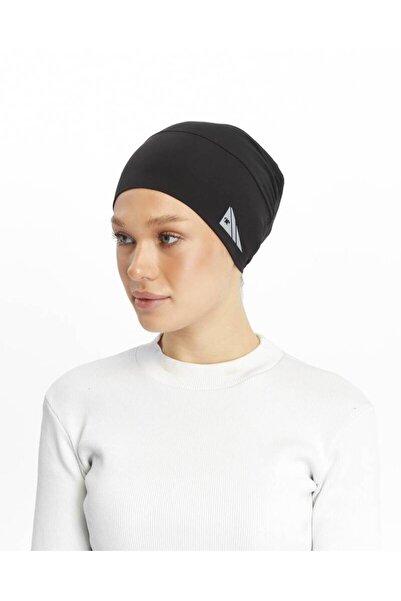 Ecardin Havuz Bonesi - Ultra Hızlı Kuruyan Spor Deniz Plaj Yüzme Havuz Bonesi - St 249 Siyah