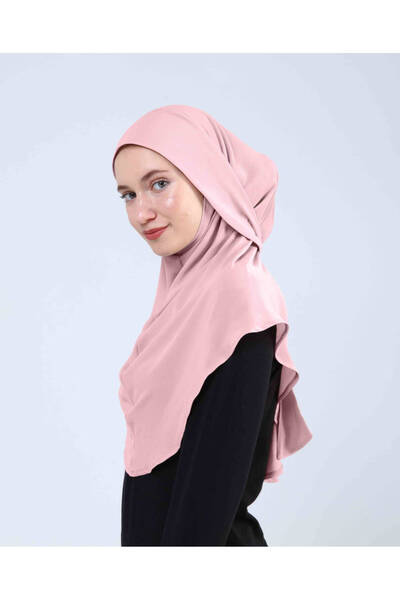 Ecardin Тюрбан з креповою тканиною і ременем - St 091 Рожевий