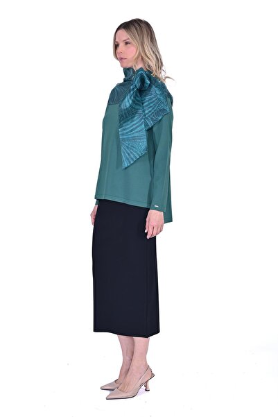 Invee Фійонка Трико Туніка YEŞİL