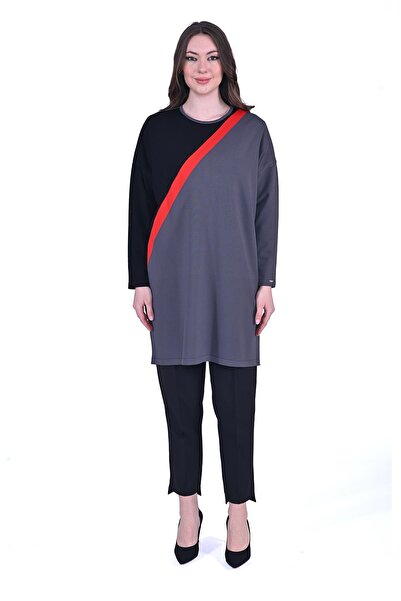 Invee Road Knitwear Tunic Smoked