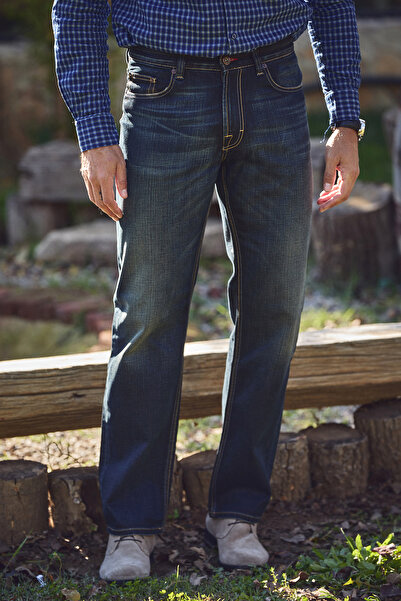 SMILE Golden Gate Indigo 100% Cotton Denim Pants