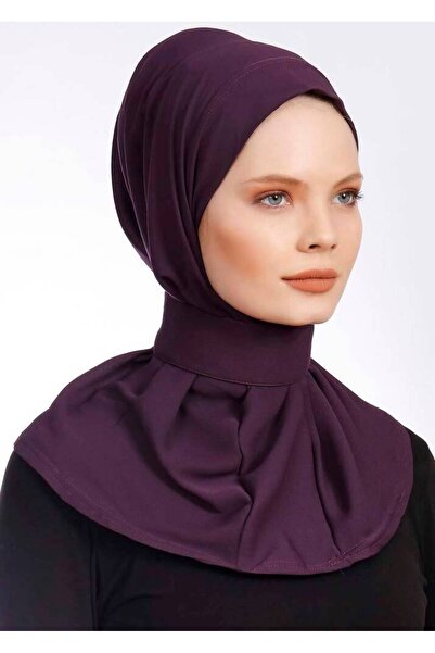 Ecardin Креп-тканина Шарф з лікра - St 235 Фіолетовий