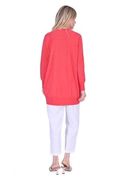 Invee Fabric Knitwear Tunic Pomegranate Flower