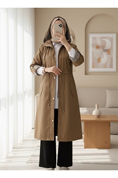 Modamorfo Тренчкот з підкладкою в смужку - Taba