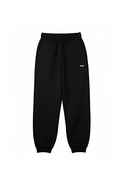 WHITE OF CREATIVE Baggy Basic Unisex Jogger Eşofman Altı