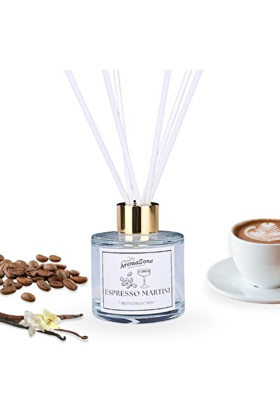 AromaZone Odorizant cu bețișoare ESPRESSO MARTINI, Handmade – 120g, aromă de ...