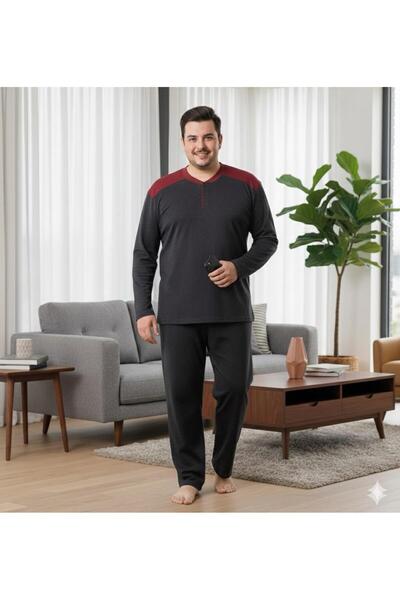Sude HOMEWEAR Plus Size Men's Pajama Set