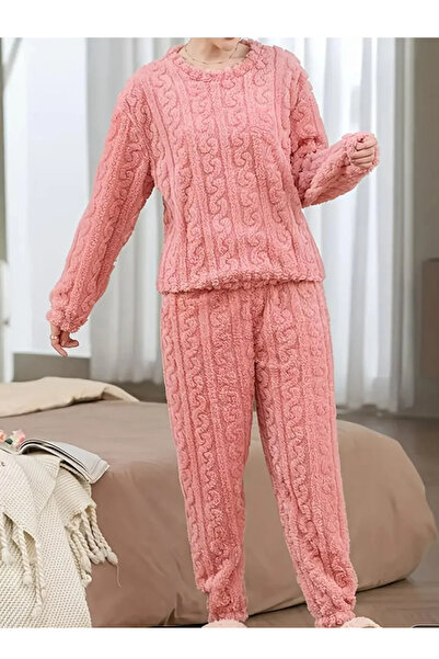 FAMES PİJAMA Thick winter fleece pajamas