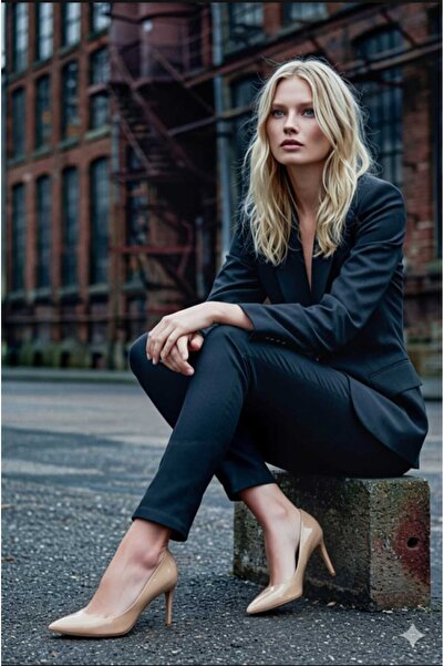 Zenvea Women's Sitiletto Thin Heel Pointed Toe Women's Shoes