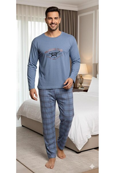 Sude HOMEWEAR Pijamale pentru bărbați de mărime mare