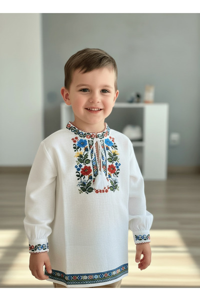 KidsMagazin Ie pentru baieti cu model Floral