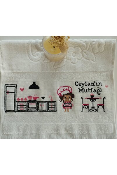 Etamin İsimli El İşleme Havlu(isim İşlenicektir)