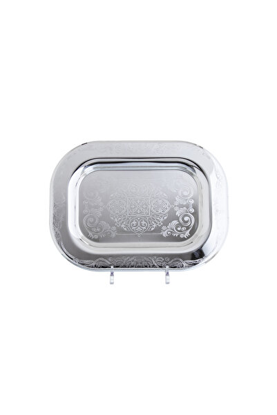 Dania صينية تقديم فولاذية فضية