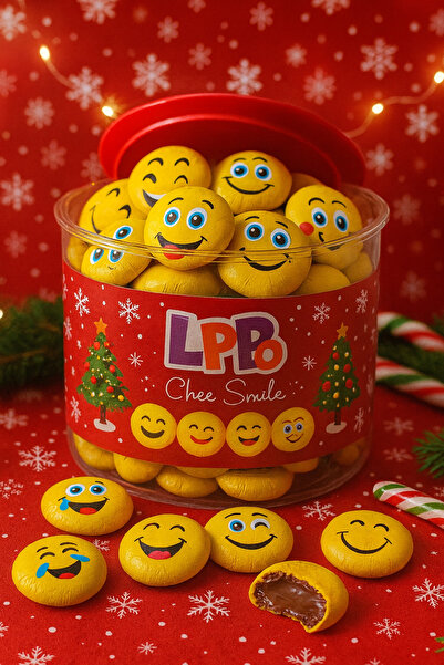 taso8090 (80 ADET) Choco Smıle Konfiseri Çikolata Emoji